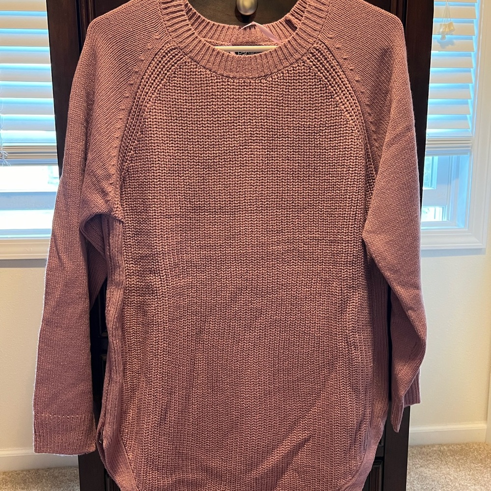 NWT Papillon purple/mauve tunic sweater!